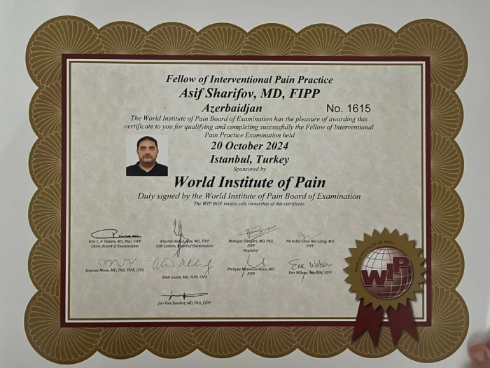 FIPP board sertifikatı